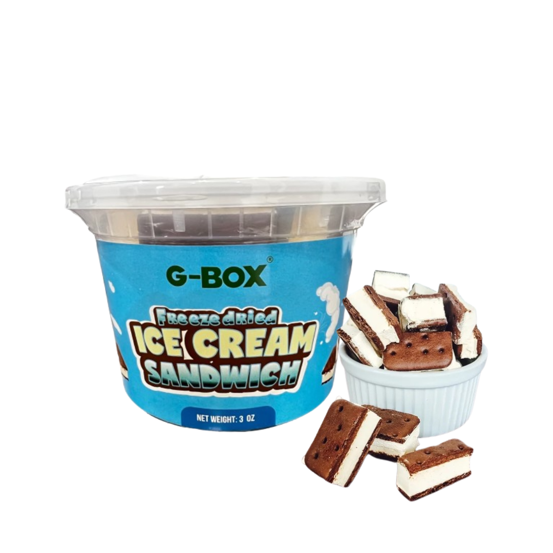 G-Box Freeze Dried Ice Cream Sandwich - Astronaut Ice Cream Sandwich