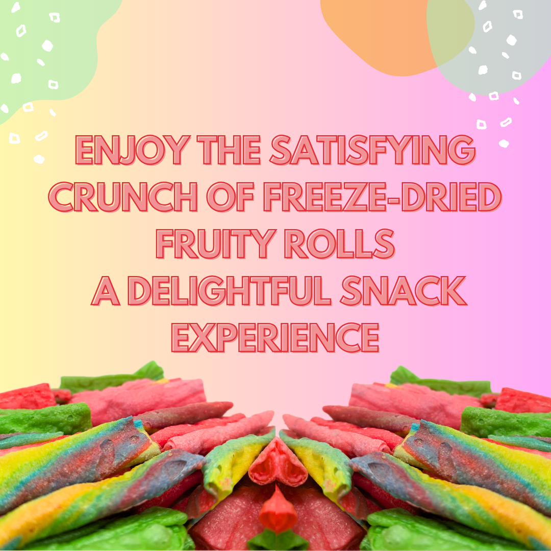 G-BOX FREEZE DRIED FRUITY CRUNCH ROLLS CANDY