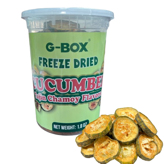 G-BOX FREEZE DRIED CUCUMBERS (CHAMOY FLAVOR)