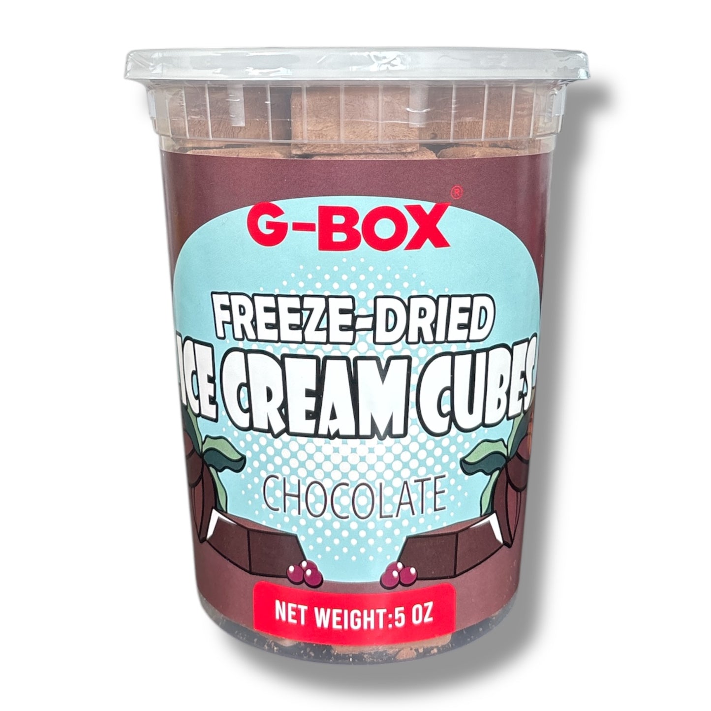 G-BOX Freeze Dried Ice Cream Cubes (Chocolate)
