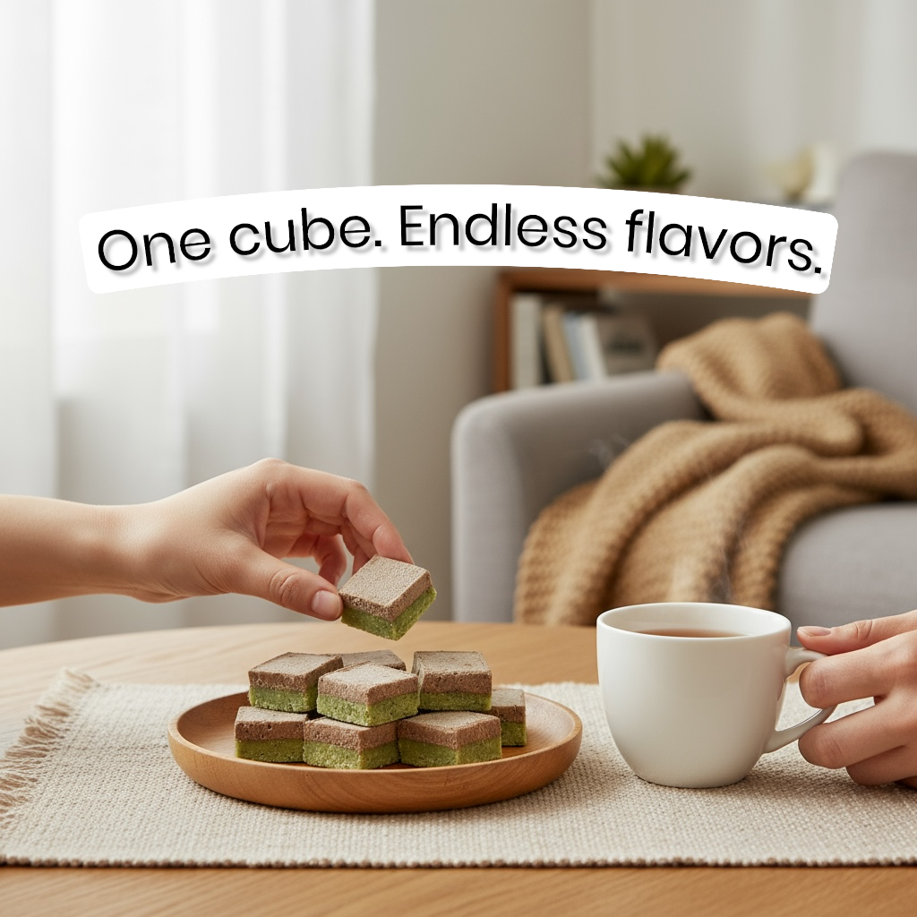 G-BOX FREEZE DRIED DUBAI CHOCOLATE ICE CREAM CUBES