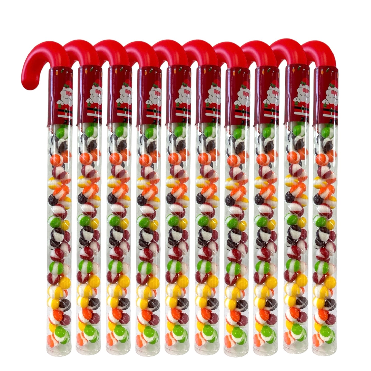 G-BOX Candy Cane Filled With Freeze Dried Candy Original Flavor 10 Canes
