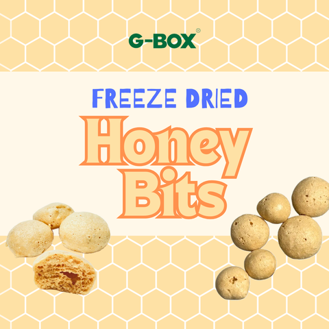 G-BOX FREEZE DRIED HONEY BITS CANDY
