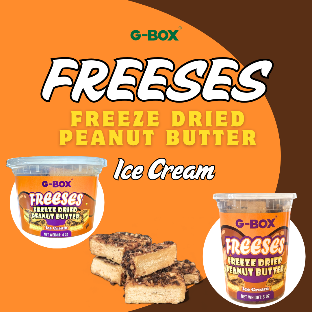 G-BOX FREESES - FREEZE DRIED PEANUT BUTTER ICE CREAM