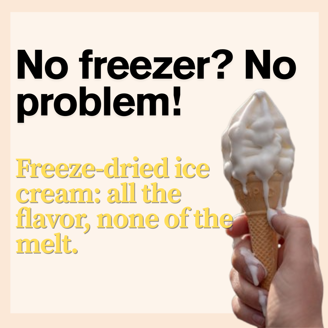 G-BOX FREEZE DRIED ICE CREAM CUBES (VANILLA)