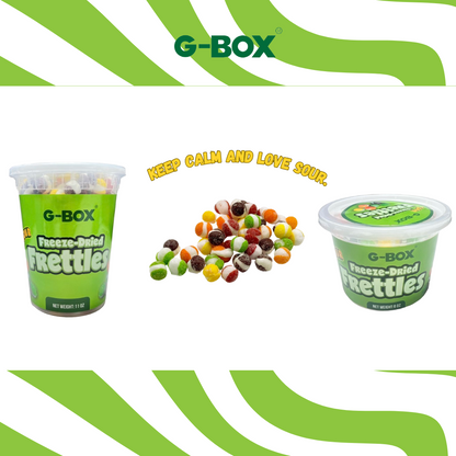 G-Box Freeze Dried Frettles Sour Flavor in Air-tight Sealed Container