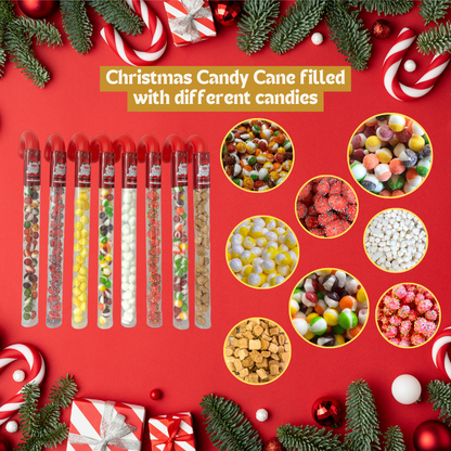 G-BOX Candy Cane Filled With Freeze Dried Candy Original Flavor 10 Canes