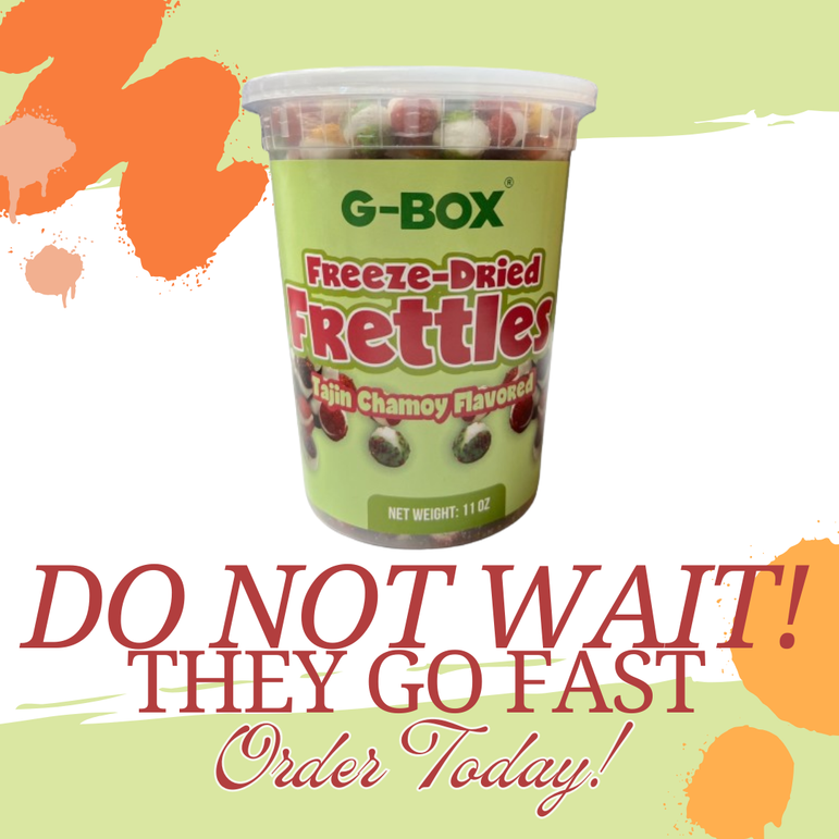 G-BOX FREEZE DRIED FRETTLES (CHAMOY FLAVOR)
