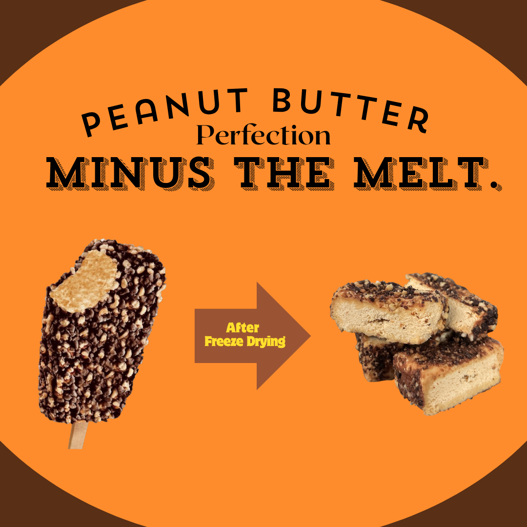 G-BOX FREESES - FREEZE DRIED PEANUT BUTTER ICE CREAM