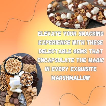 G-BOX Freeze Dried Caramelized Marshmallows Mini in Air Tight Container Freeze Dried Marshmallows Freeze Dried Candy Freeze Dried Mini Marshmallows