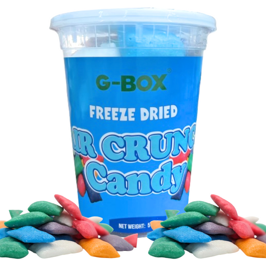 G-BOX Freeze Dried Air Crunch Candy in Air-tight Sealed Container