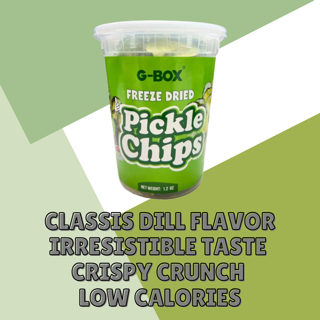 G-BOX FREEZE DRIED PICKLE CHIPS