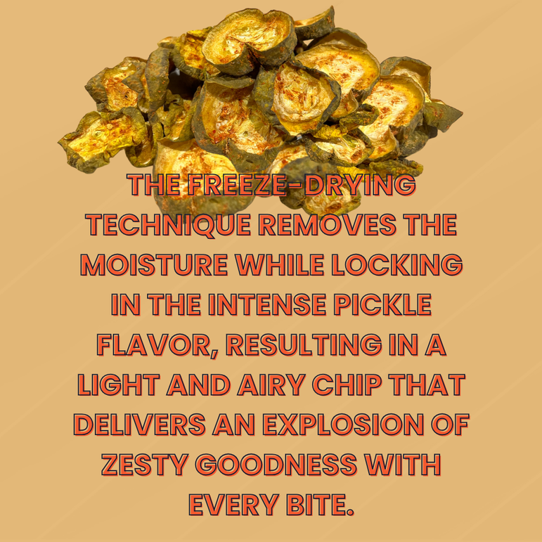 G-BOX FREEZE DRIED PICKLE CHIPS (CHAMOY FLAVOR)