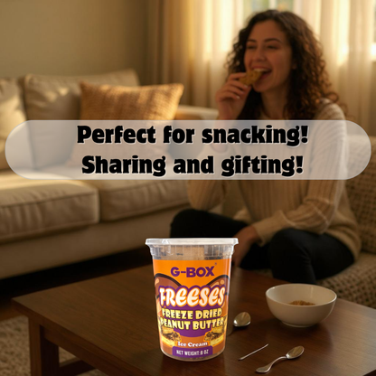G-BOX FREESES - FREEZE DRIED PEANUT BUTTER ICE CREAM