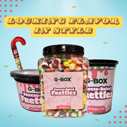 G-Box Freeze Dried Frettles Original Flavor Air-tight Sealed in a Deli Container