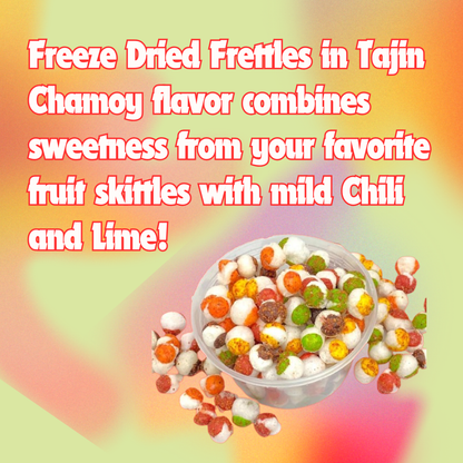 G-Box Freeze Dried Frettles Tajin Chamoy Flavor Air-tight Sealed in a Deli Container