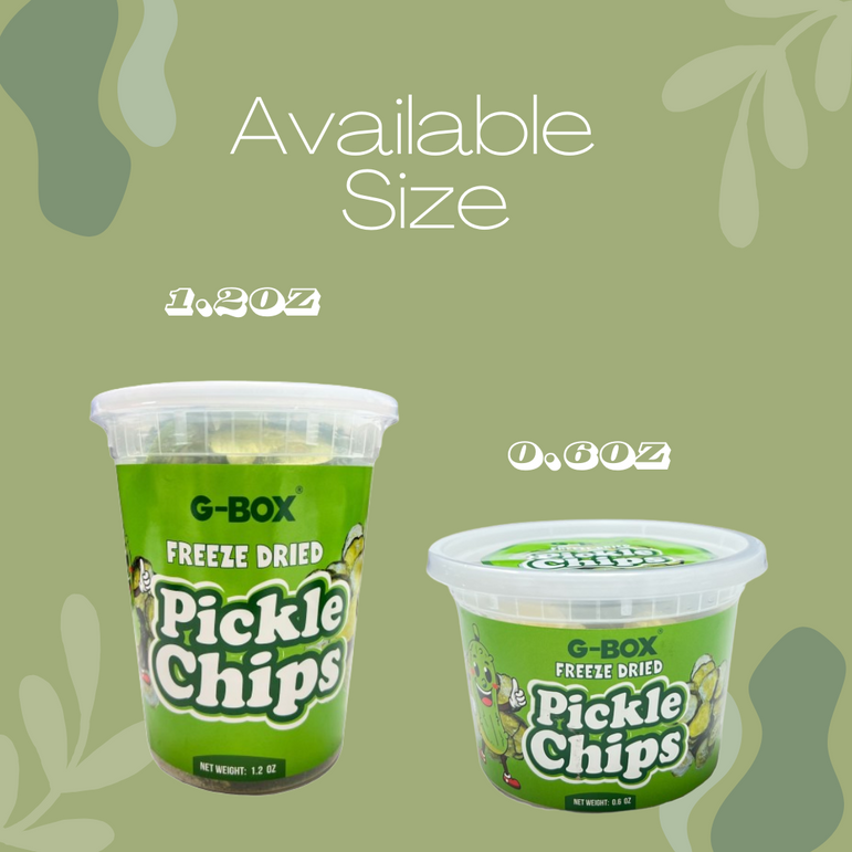 G-BOX FREEZE DRIED PICKLE CHIPS