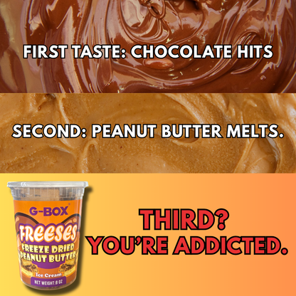 G-BOX FREESES - FREEZE DRIED PEANUT BUTTER ICE CREAM
