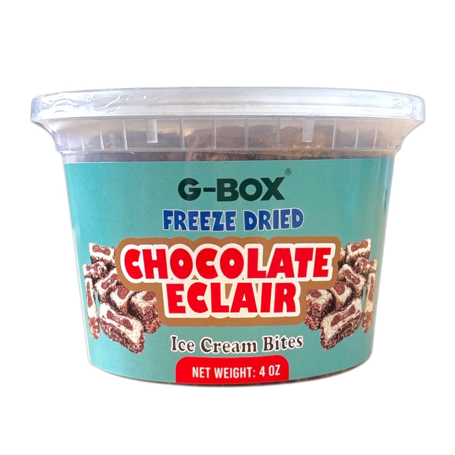 G-BOX FREEZE DRIED CHOCOLATE ECLAIR ICE CREAM BITES