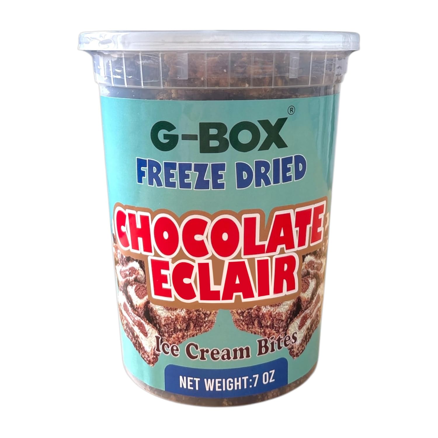 G-BOX FREEZE DRIED CHOCOLATE ECLAIR ICE CREAM BITES