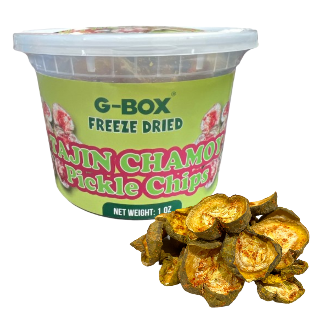G-BOX FREEZE DRIED PICKLE CHIPS (CHAMOY FLAVOR)