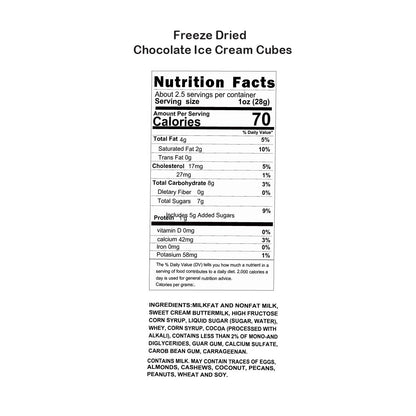 G-BOX FREEZE DRIED ICE CREAM CUBES (CHOCOLATE)