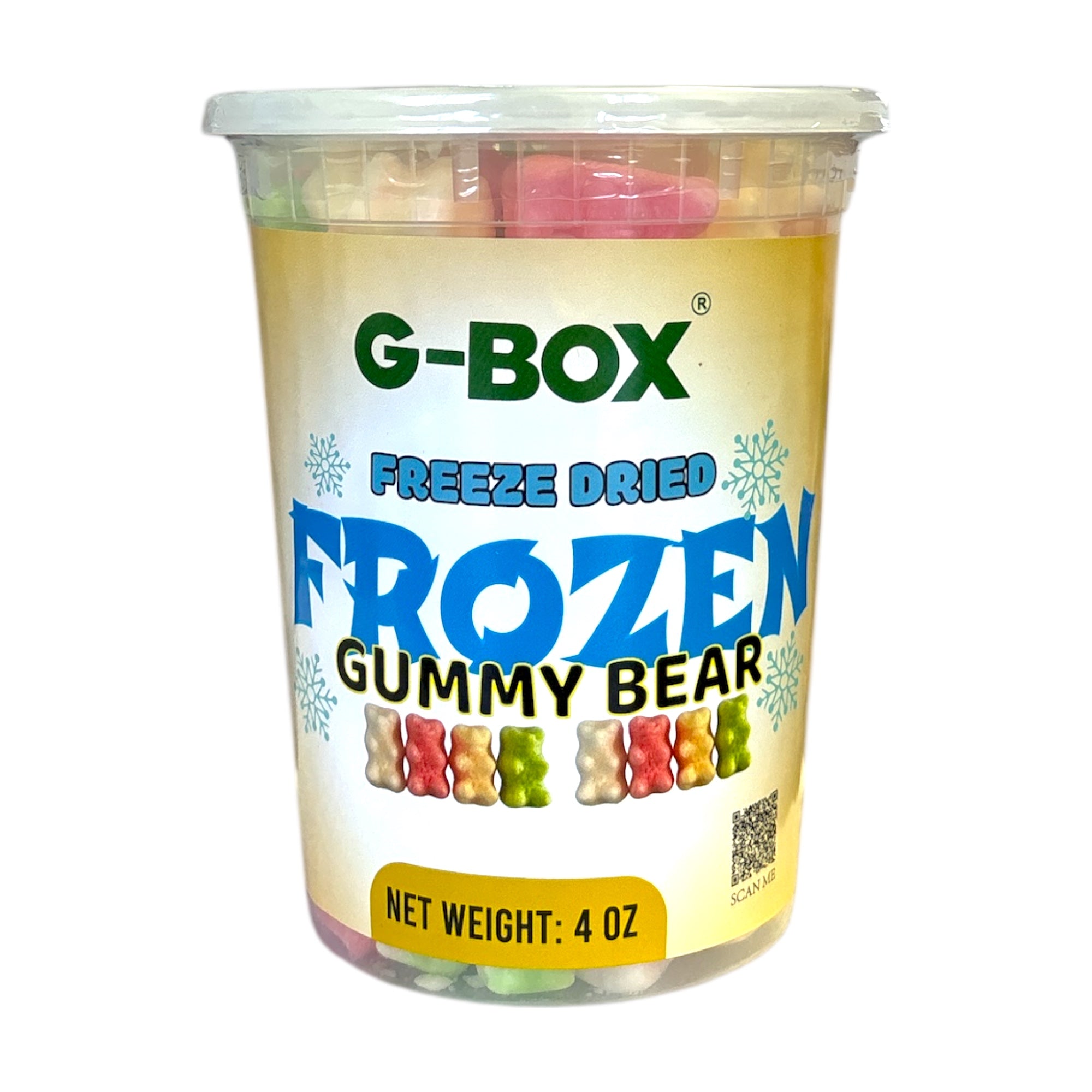 G-BOX FREEZE DRIED FROZEN GUMMY BEARS (LEMON LIME FLAVOR)