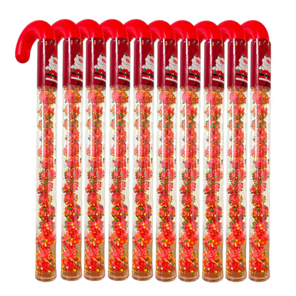 G-BOX Candy Cane Filled With Freeze Dried Candy Original Flavor 10 Canes