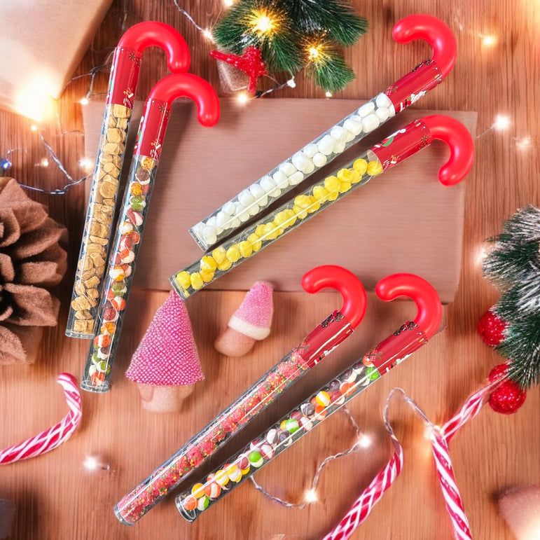 G-BOX Candy Cane Filled With Freeze Dried Candy Original Flavor 10 Canes