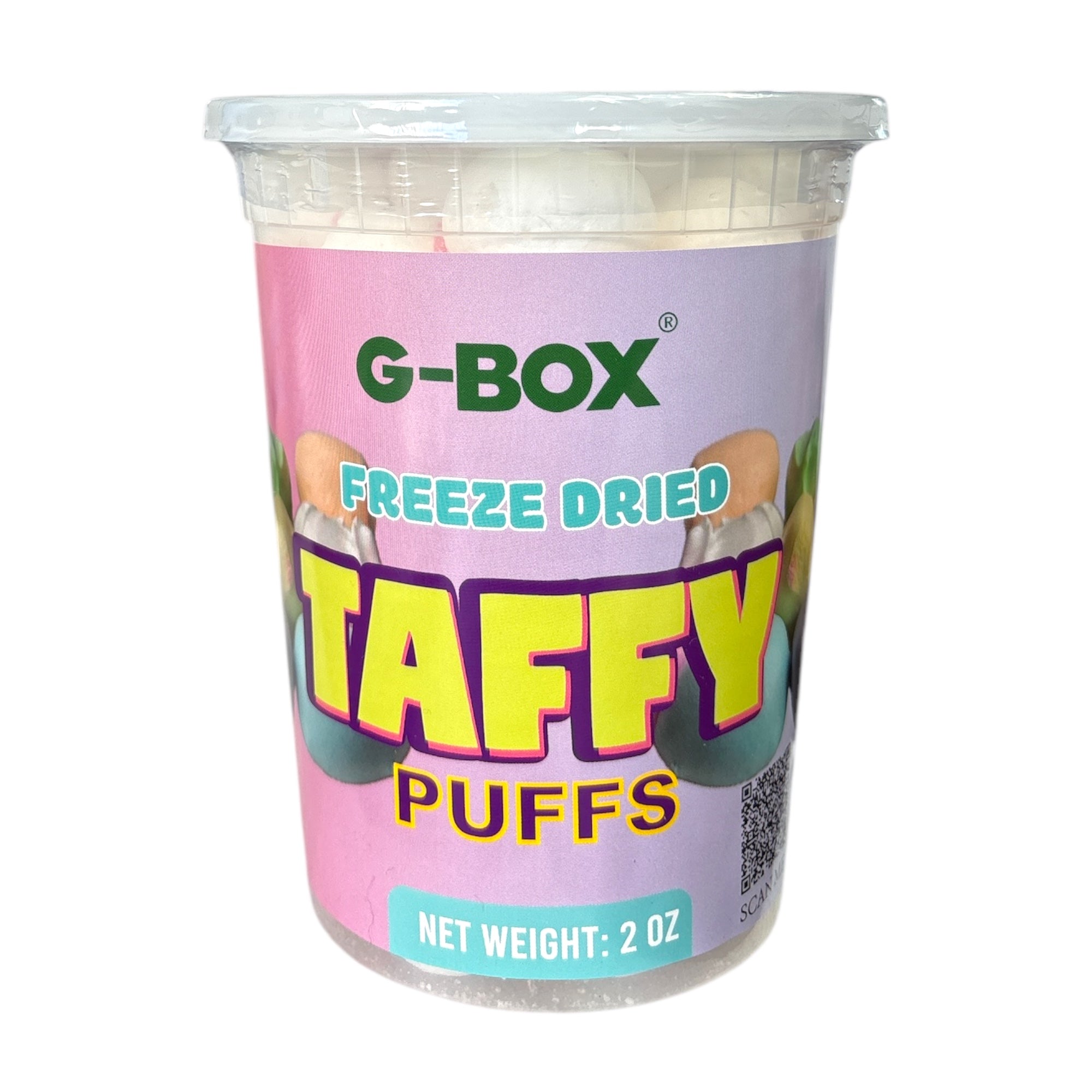 G-BOX FREEZE DRIED PEPPERMINT TAFFY PUFFS