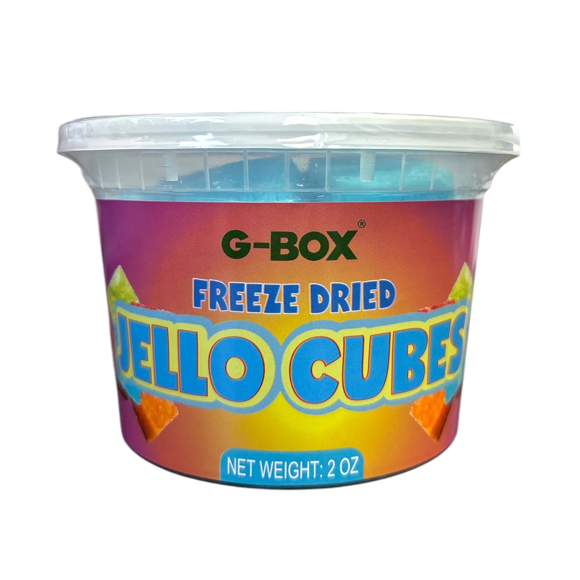 G-BOX FREEZE DRIED JELLO CUBES (BLUEBERRY)