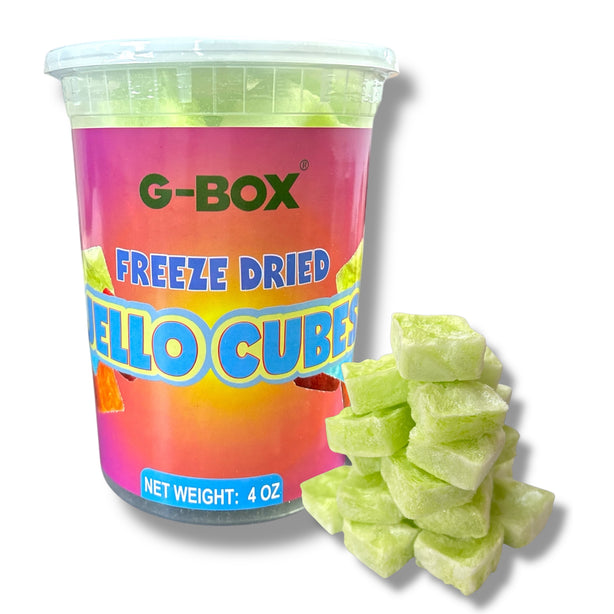 G-BOX FREEZE DRIED JELLO CUBES (WATERMELON)