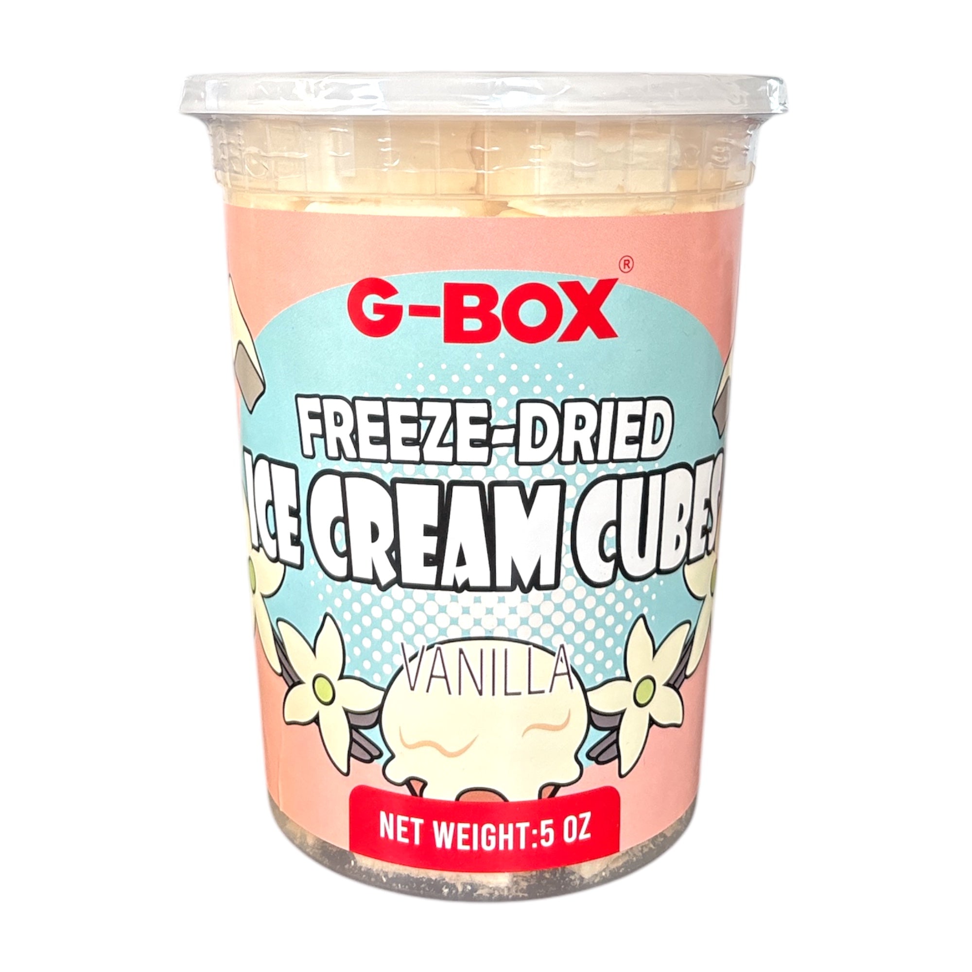 G-BOX FREEZE DRIED ICE CREAM CUBES (VANILLA)