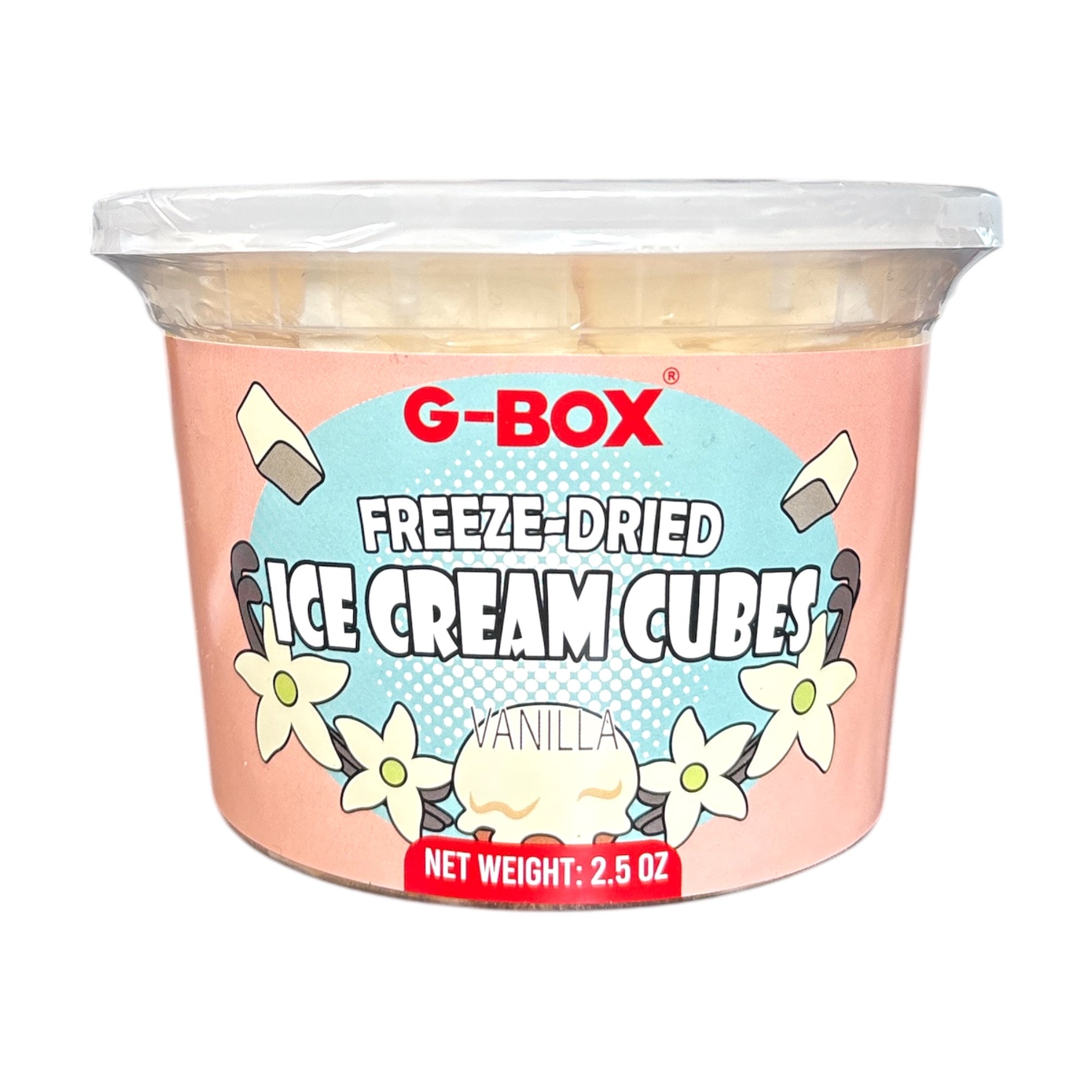G-BOX FREEZE DRIED ICE CREAM CUBES (VANILLA)