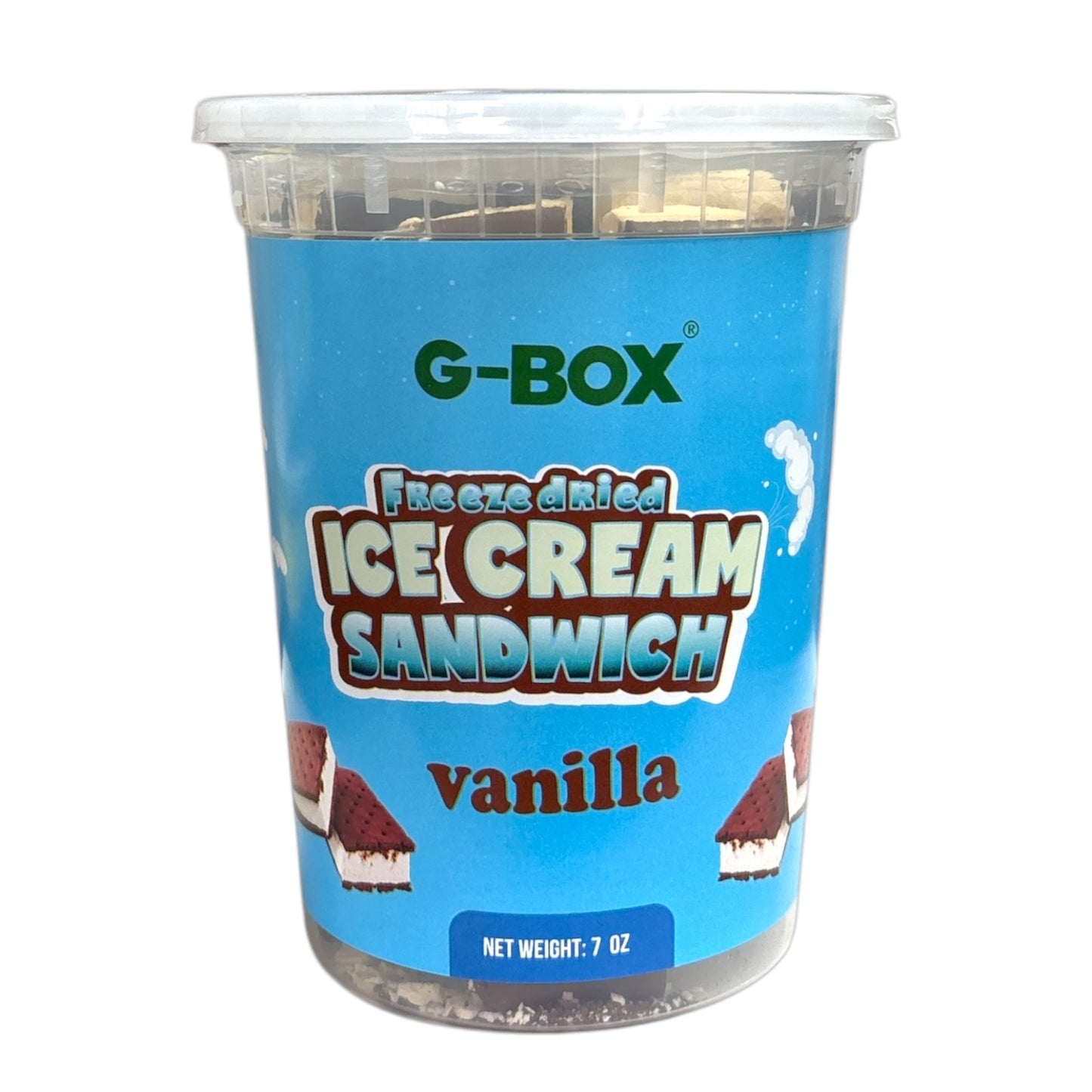 G-Box Freeze Dried Ice Cream Sandwich -  Astronaut Ice Cream Sandwich