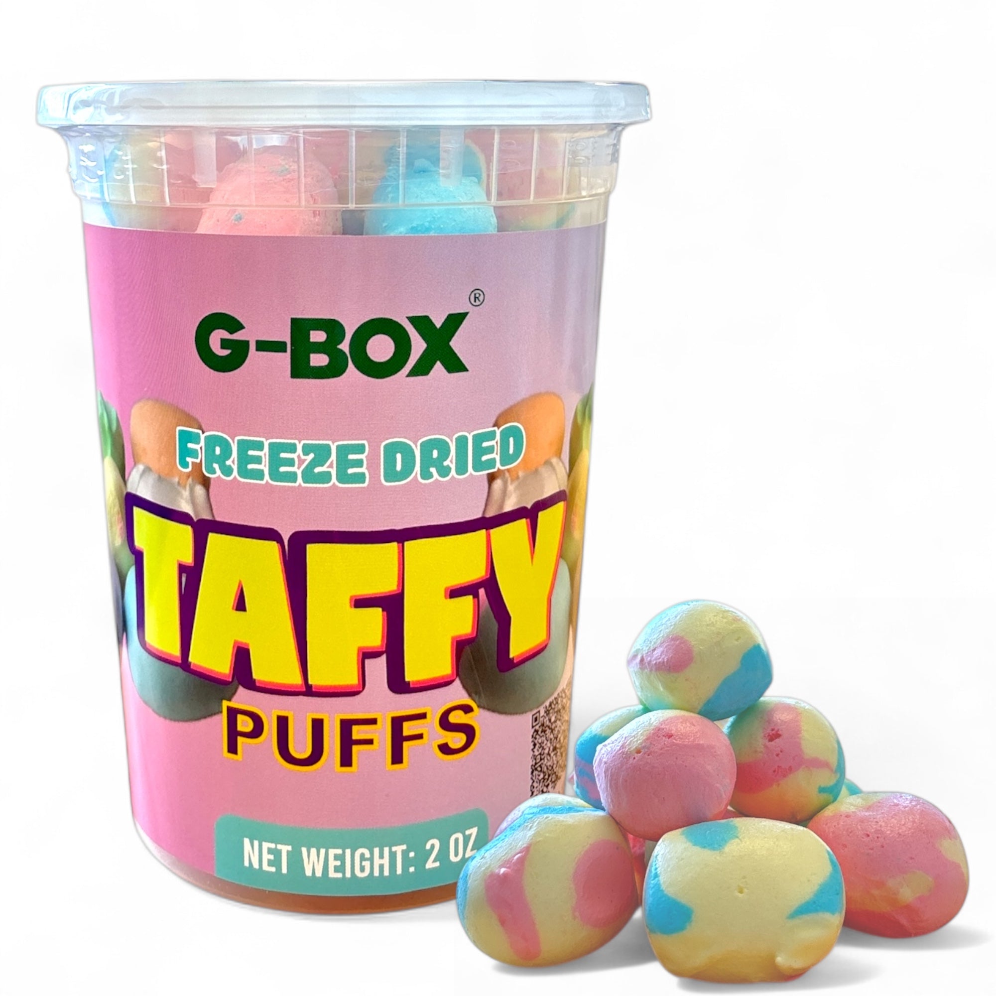 G-BOX FREEZE DRIED SHAVED ICE TAFFY PUFFS