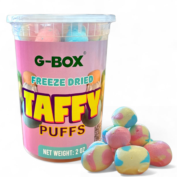 G-BOX FREEZE DRIED SHAVED ICE TAFFY PUFFS