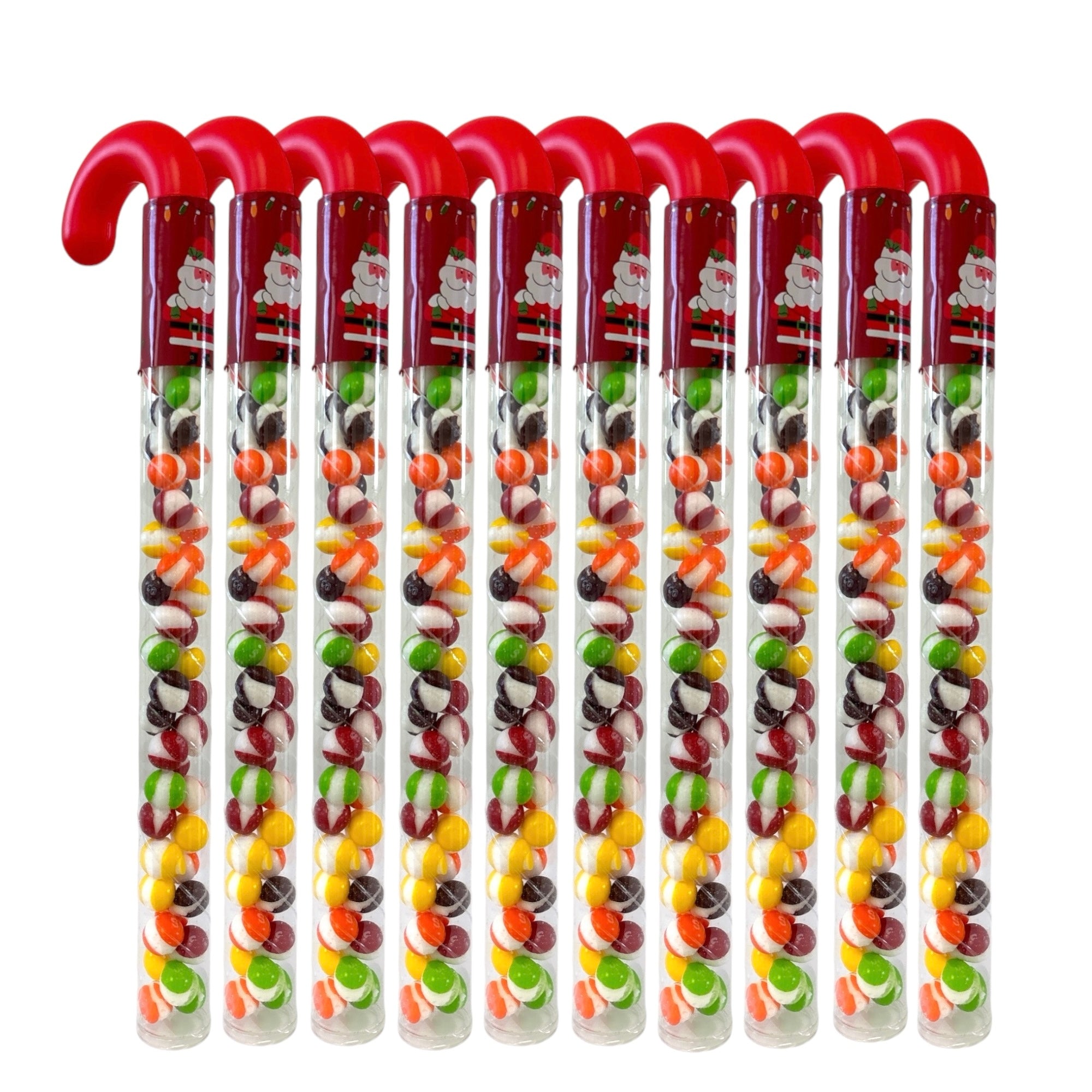 G-BOX Candy Cane Filled With Freeze Dried Candy Original Flavor 10 Canes