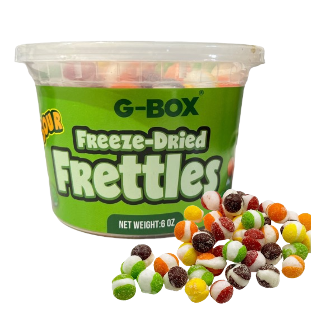 G-Box Freeze Dried Frettles Sour Flavor in Air-tight Sealed Container