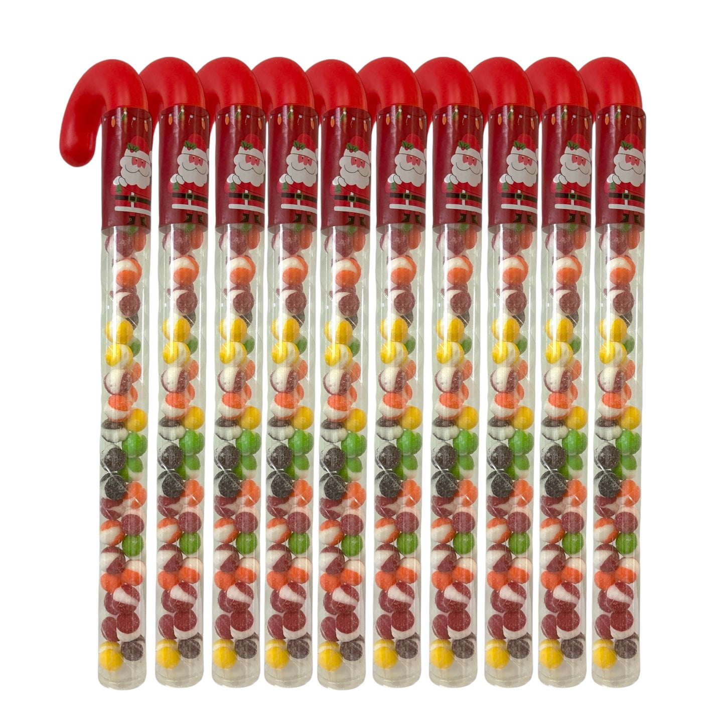 G-BOX Candy Cane Filled With Freeze Dried Candy Original Flavor 10 Canes