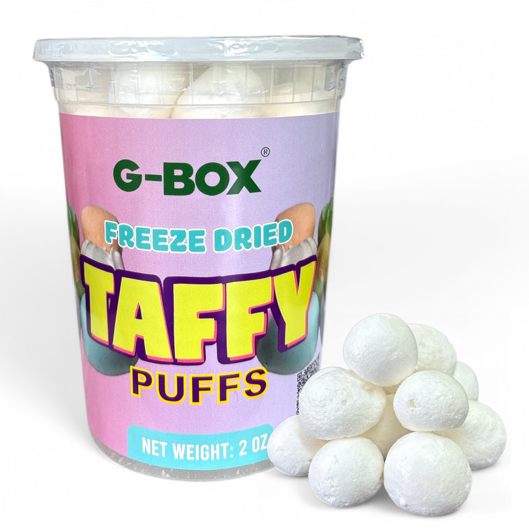 G-BOX FREEZE DRIED VANILLA TAFFY PUFFS