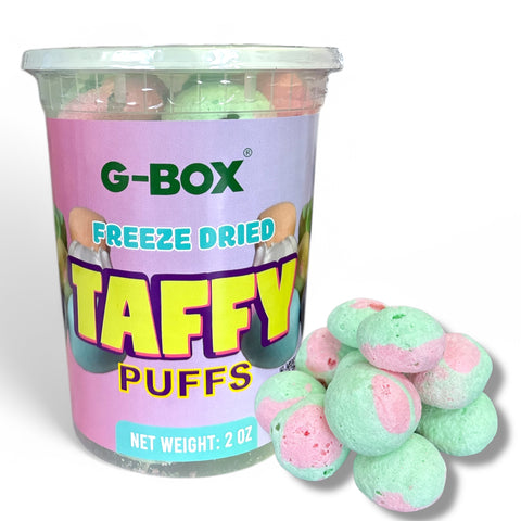 G-BOX FREEZE DRIED WATERMELON TAFFY PUFFS